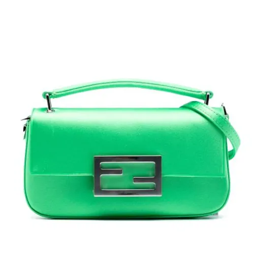 Pre-owned Silk Shoulder Bag - Fendi Vintage - Modalova