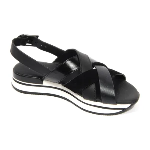 Crossed Straps Sandal - Hogan - Modalova