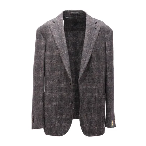 Checked Melange Jacket - L.b.m. 1911 - Modalova