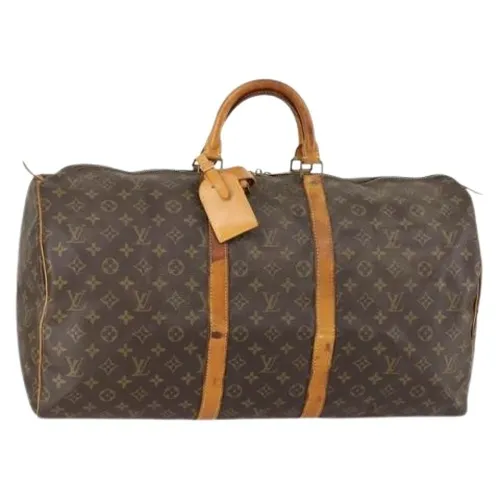 Pre-owned Canvas Weekend Bag - Louis Vuitton Vintage - Modalova