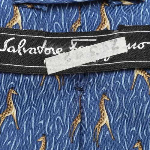 Pre-owned Silk Tie - Salvatore Ferragamo Pre-owned - Modalova