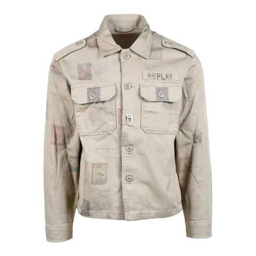 Camicia Militare - Replay - Modalova