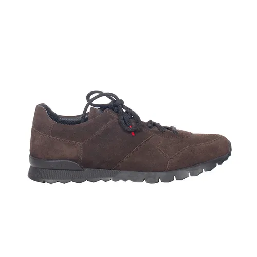 Handcrafted Leather Sneakers - Kiton - Modalova