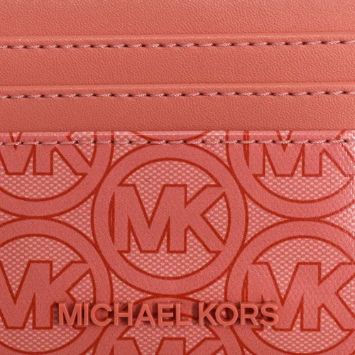 Rectangular Card Holder with ID Window - Michael Kors - Modalova