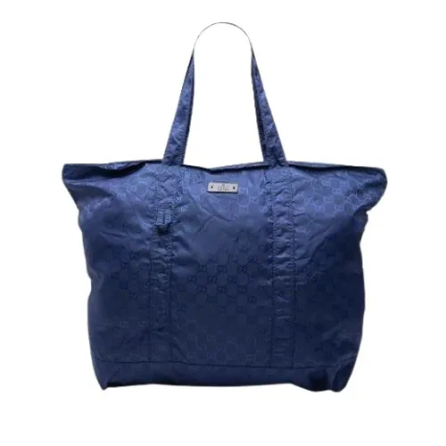 Pre-owned Nylon Tote Bag - Gucci Vintage - Modalova