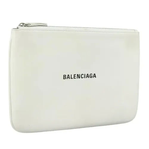 Pre-owned Cuero bolsas-de-maquillaje - Balenciaga Vintage - Modalova