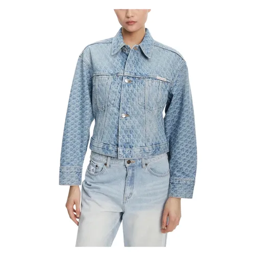 Cinched Trucker Jacket - Calvin Klein Jeans - Modalova