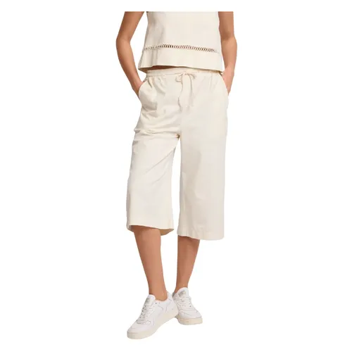 Pantaloni cropped con coulisse - Kocca - Modalova