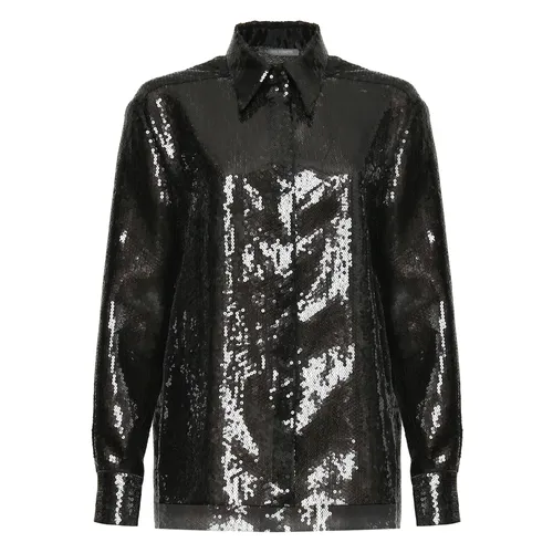 Black Shirt 0555 - Alberta Ferretti - Modalova