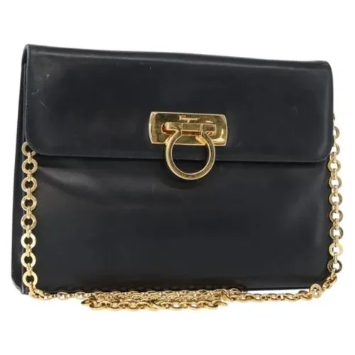 Pre-owned Leather Shoulder Bag - Salvatore Ferragamo Pre-owned - Modalova