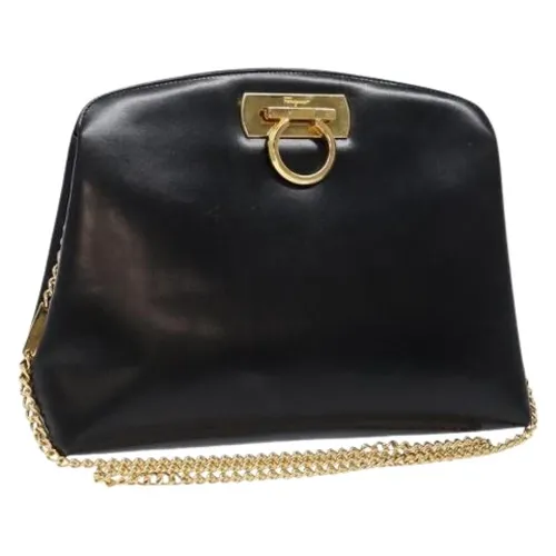 Pre-owned Leather Shoulder Bag - Salvatore Ferragamo Pre-owned - Modalova