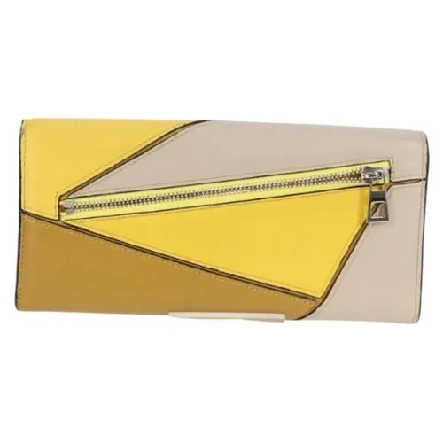 Pre-owned Leather Wallet - Loewe Pre-owned - Modalova