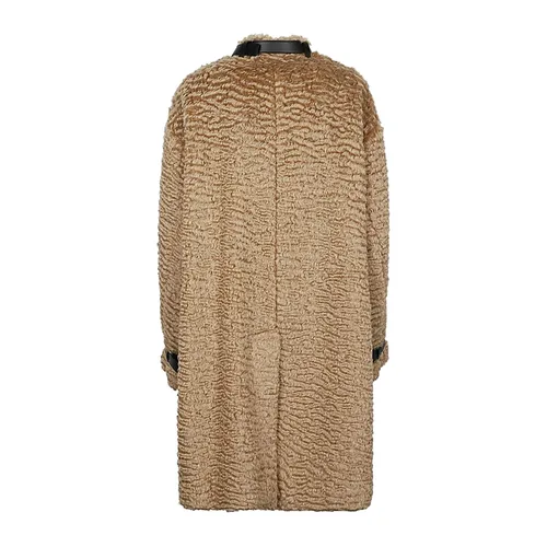Shearling Collar Coat - Jil Sander - Modalova