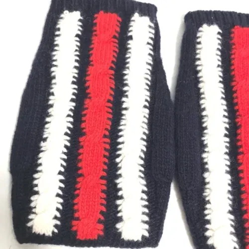 Pre-owned Wool gloves - Gucci Vintage - Modalova