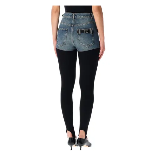 Hybrid Rib Denim Pants - Coperni - Modalova