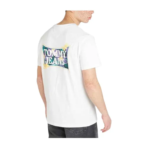 Flower Power White Tee - Tommy Hilfiger - Modalova