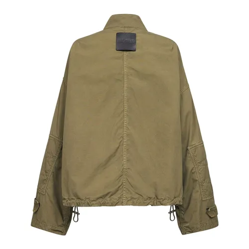 Multi-Pocket Cotton Jacket - The Attico - Modalova