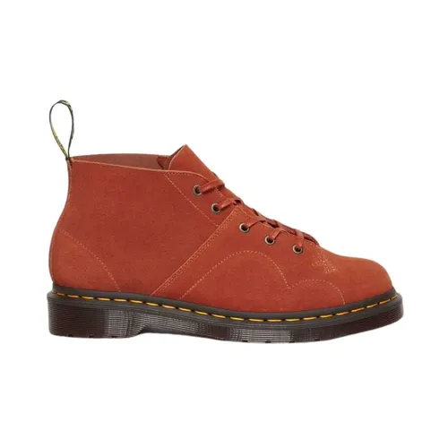 Suede Monkey Boots Rust Tan - Dr. Martens - Modalova