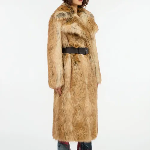 Faux Fur Coat - Roberto Cavalli - Modalova