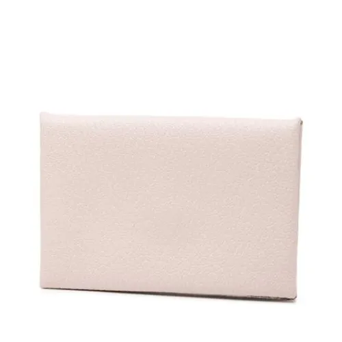 Pre-owned Leather Wallet - Hermès Vintage - Modalova