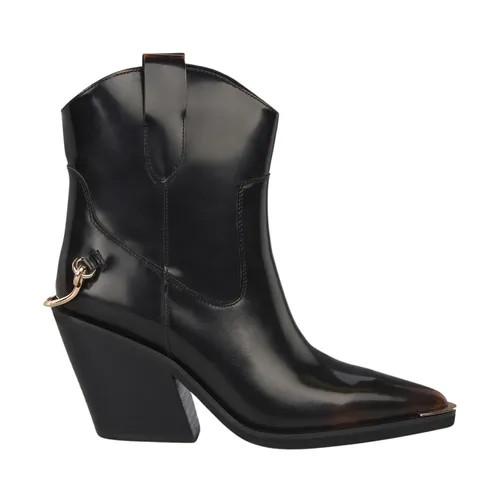 Heeled Ankle Boot with Spurs - Alma EN Pena - Modalova