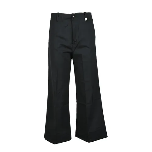 Elegant Wool Blend Stretch Pants - Myths - Modalova