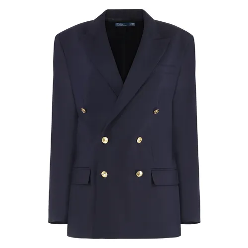 Double-breasted Wool Blazer - Polo Ralph Lauren - Modalova
