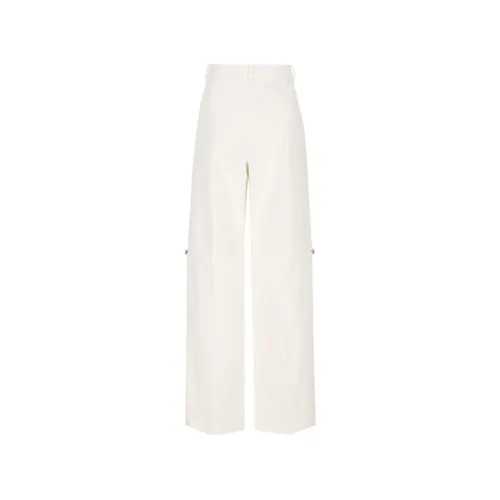 Technical Canvas Trousers - Fendi - Modalova