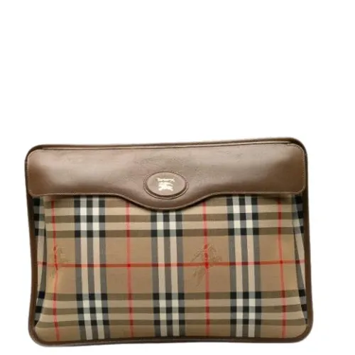 Pre-owned Canvas clutches - Burberry Vintage - Modalova