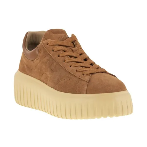 Cool Suede Platform Sneakers - Hogan - Modalova