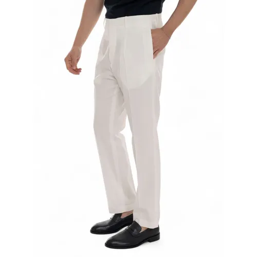 Crepe Chino with Tailoring Vent - Hindustrie - Modalova
