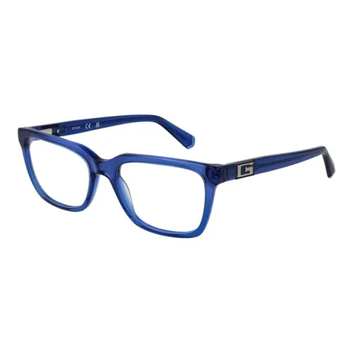 Blue Men Optical Frames Rectangle Style - Guess - Modalova