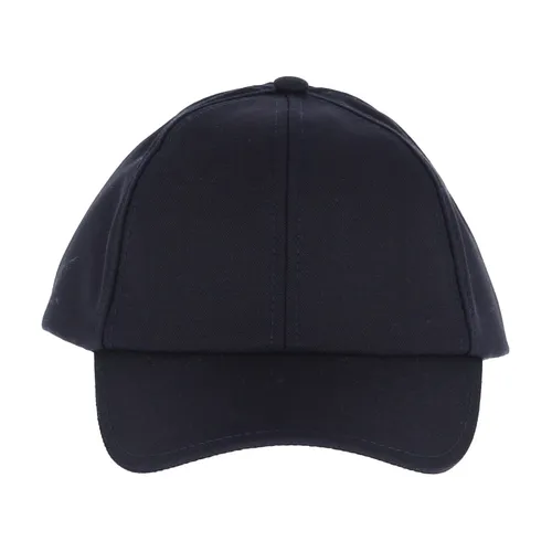 Blue Wool Baseball Cap - Officine Générale - Modalova