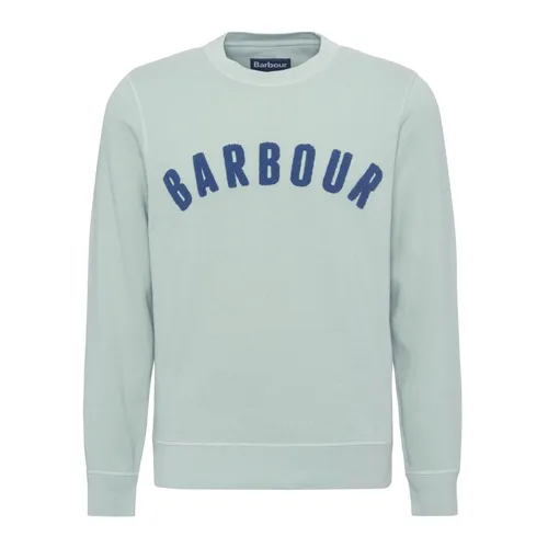 Vintage Logo Crew Sweatshirt - Barbour - Modalova