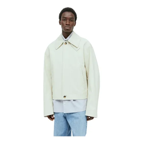 Canvas Blouson Jacket - Bottega Veneta - Modalova