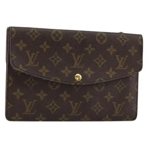 Pre-owned Canvas Clutch - Louis Vuitton Vintage - Modalova