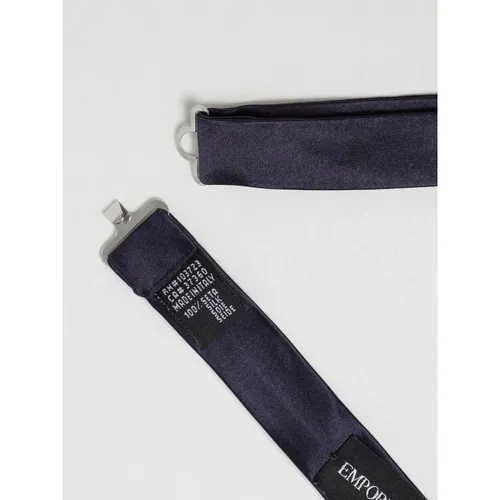 Silk Bow Tie - Emporio Armani - Modalova