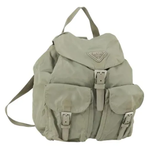 Pre-owned Nylon Backpack - Prada Vintage - Modalova