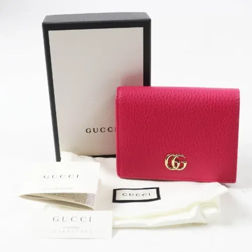 Pre-owned Leather Wallet - Gucci Vintage - Modalova