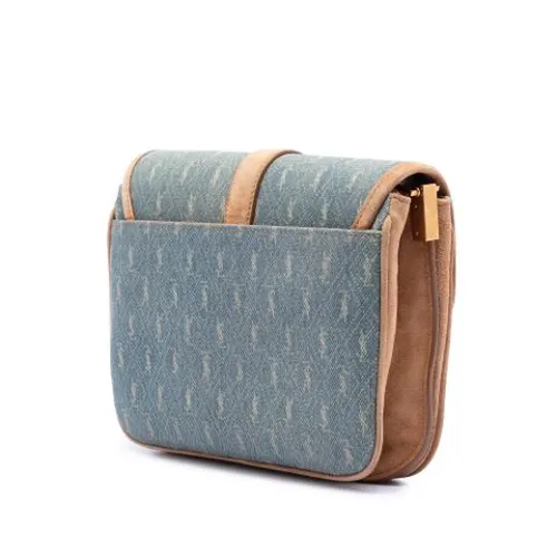 Pre-owned Denim Crossbody Bag - Yves Saint Laurent Vintage - Modalova