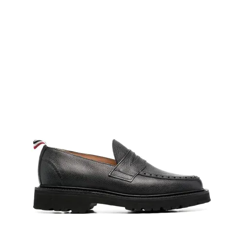 Pebbled Penny Loafers - Thom Browne - Modalova