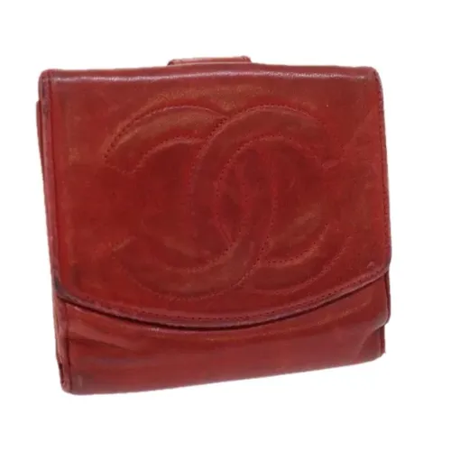 Pre-owned Leather wallets - Chanel Vintage - Modalova