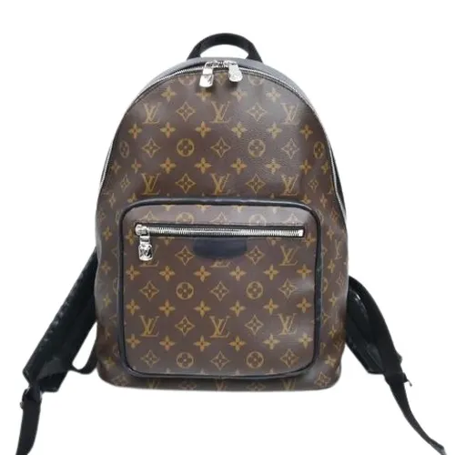 Pre-owned Josh Monogram Macassar Backpack - Louis Vuitton Vintage - Modalova