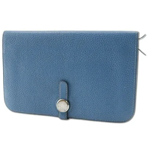 Pre-owned Leather wallets - Hermès Vintage - Modalova