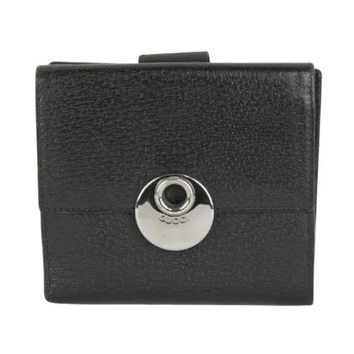 Pre-owned Leather wallets - Gucci Vintage - Modalova
