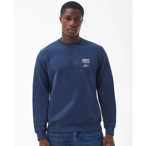 Steve McQueen Graphic Crew Sweatshirt - Barbour - Modalova