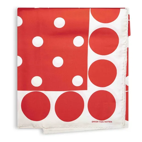 Silk Square Scarf - Dries Van Noten - Modalova