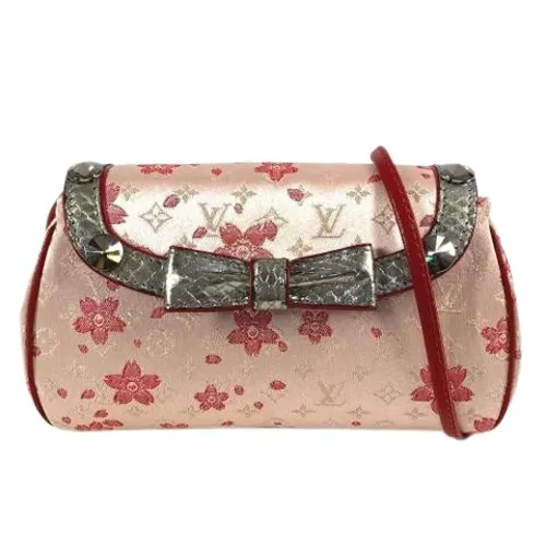 Bolso Mini de Satén Pre-owned - Louis Vuitton Vintage - Modalova