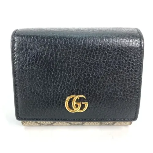 Pre-owned Leather wallets - Gucci Vintage - Modalova