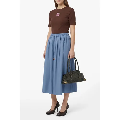Flared Skirt with Pockets - Marni - Modalova